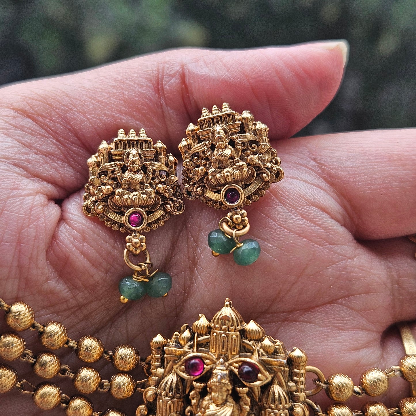 Chocker Antique 3 layer Lakshmi