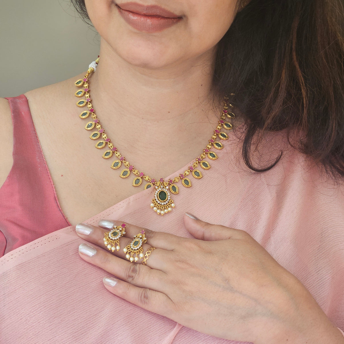 Necklace set Palakka