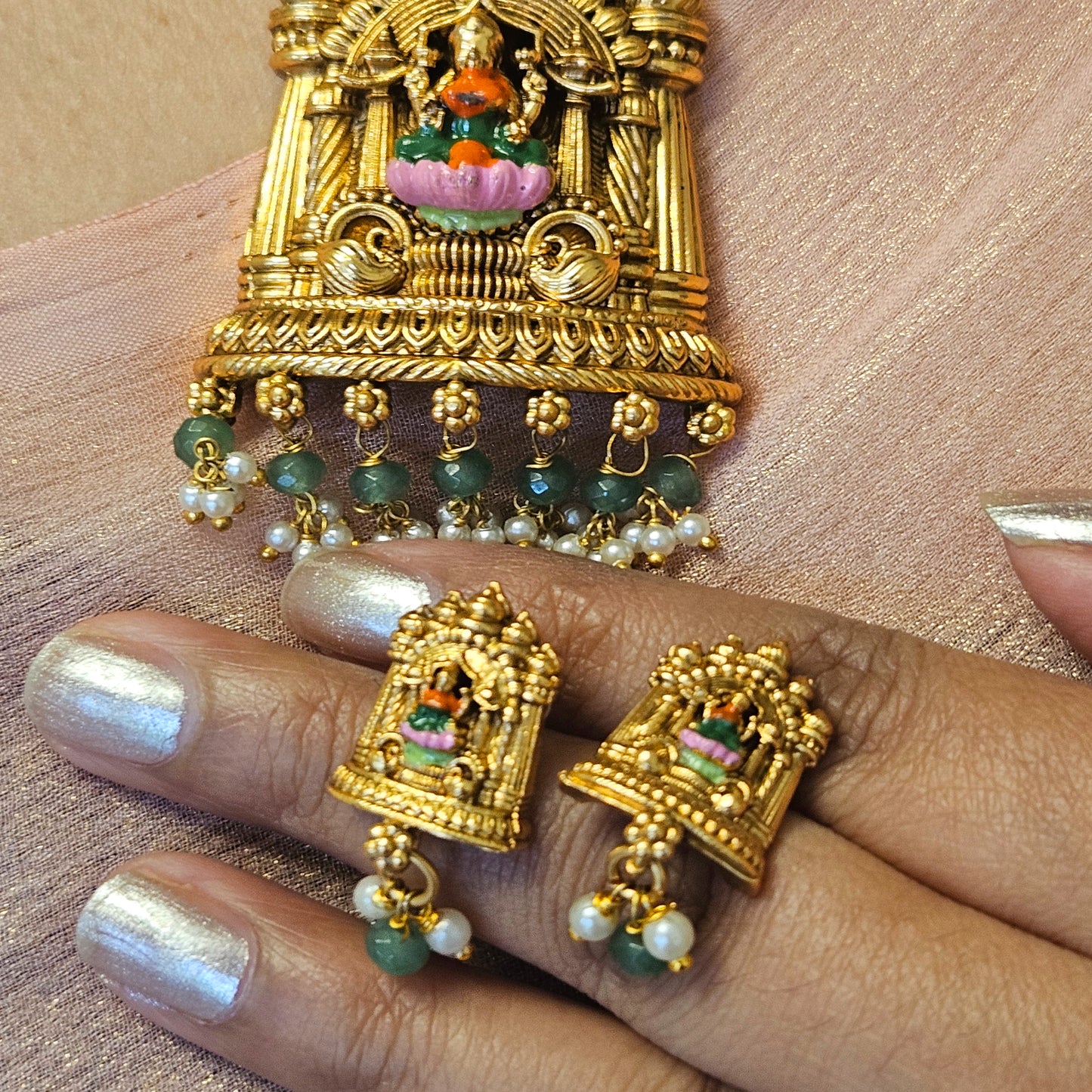 Short haram Meenakari
