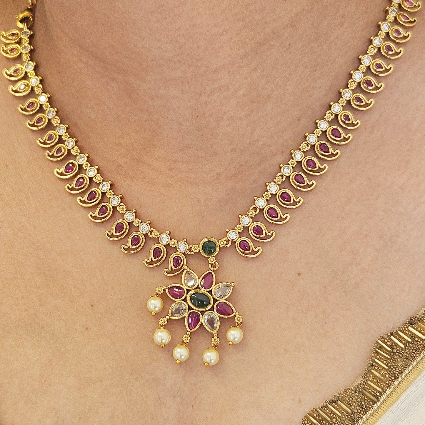 Traditional kemp necklace Premium quality