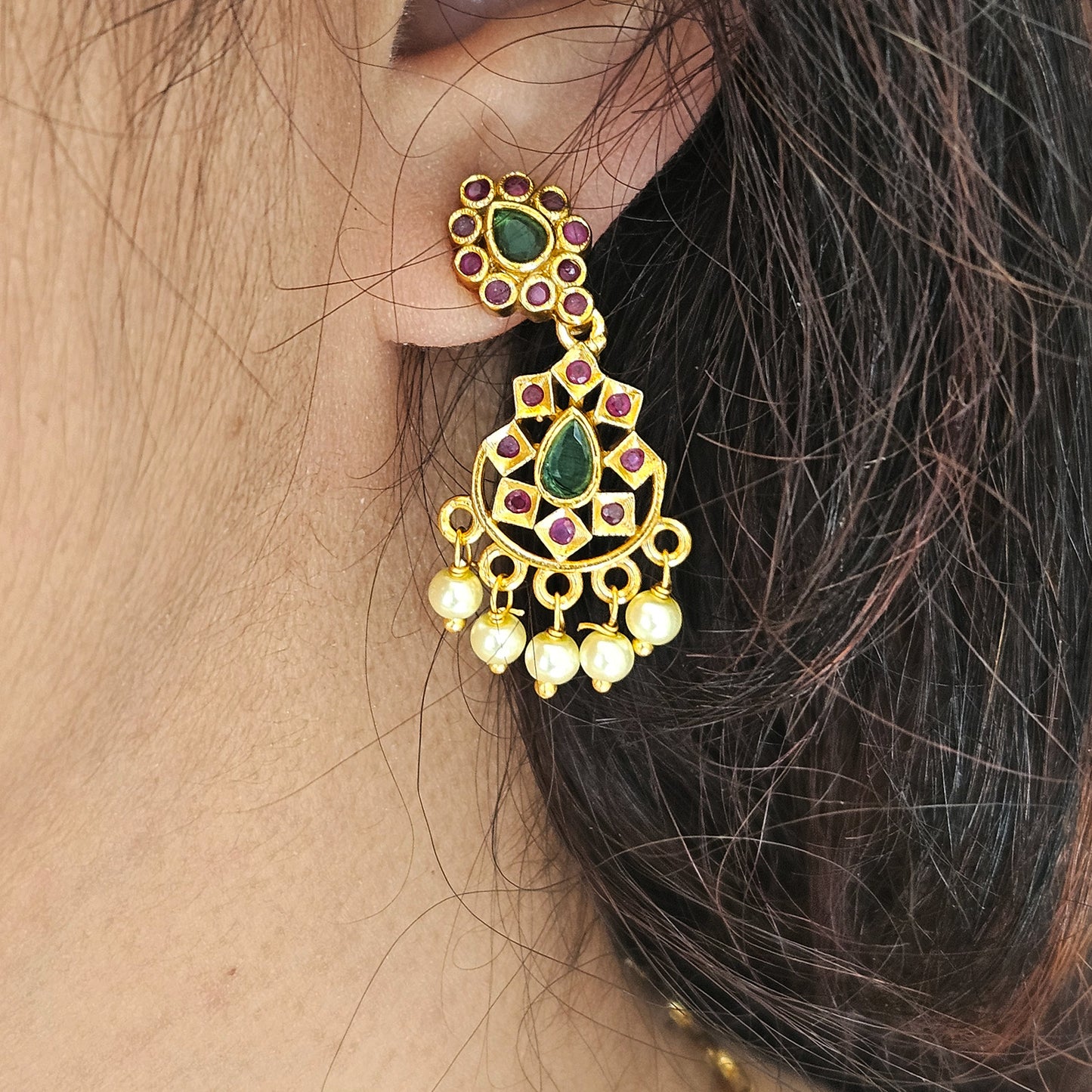 Traditional palakka necklace