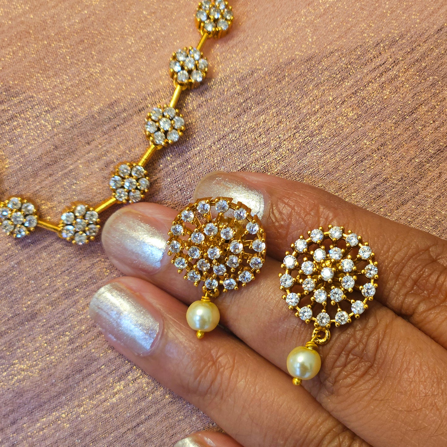 AD necklace set long - Non idol