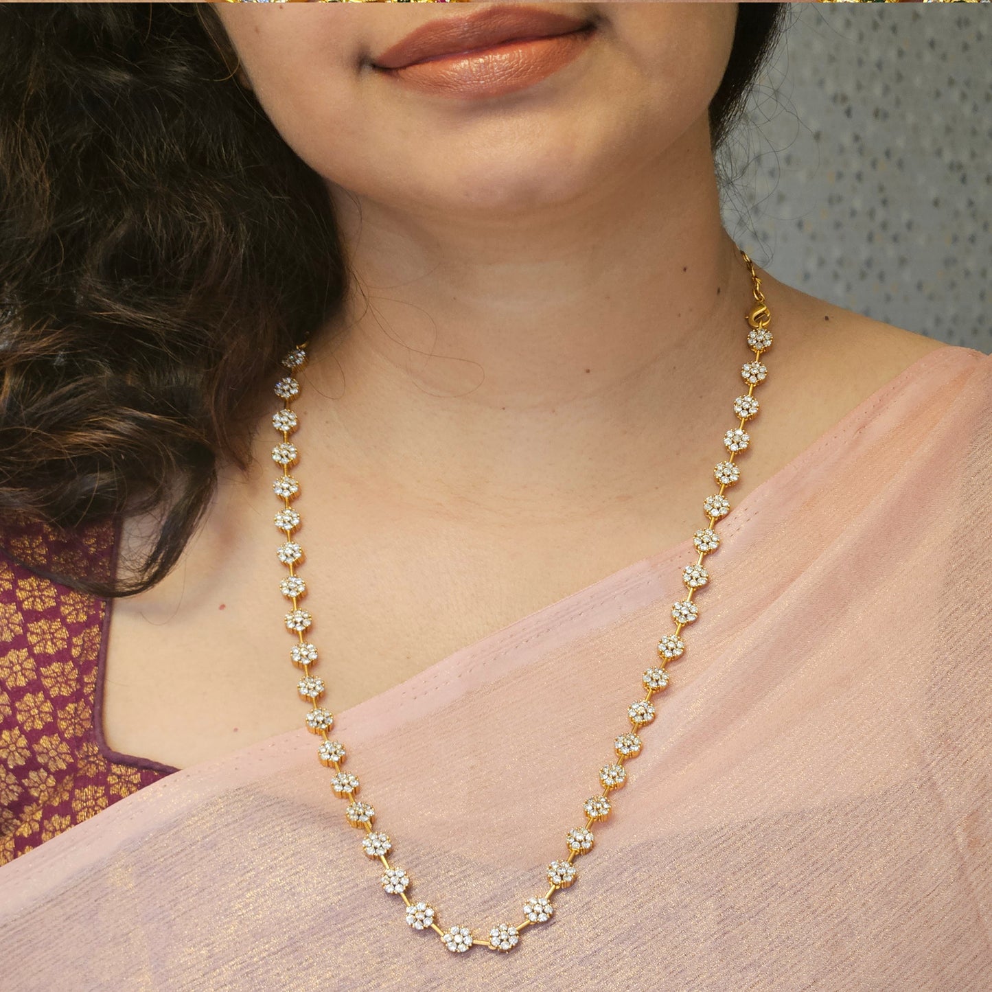 AD necklace set long - Non idol