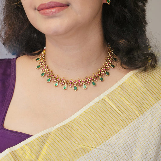 1 Necklace set Nagapadam- Onam