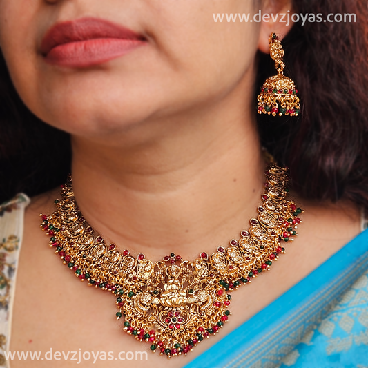 Traditional Lakshmi necklace