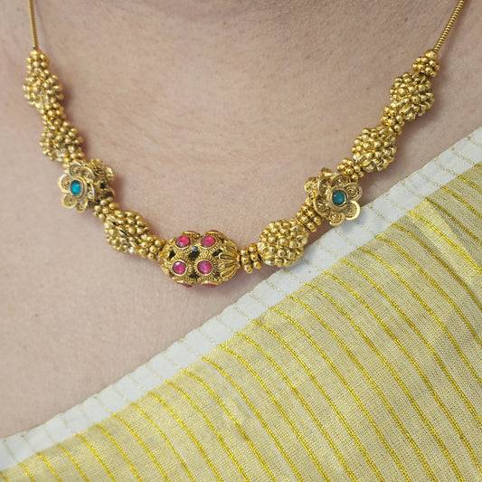 1 Necklace set ball - Onam