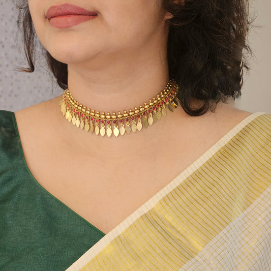 1 Elakkathali - Ruby - Onam Collection
