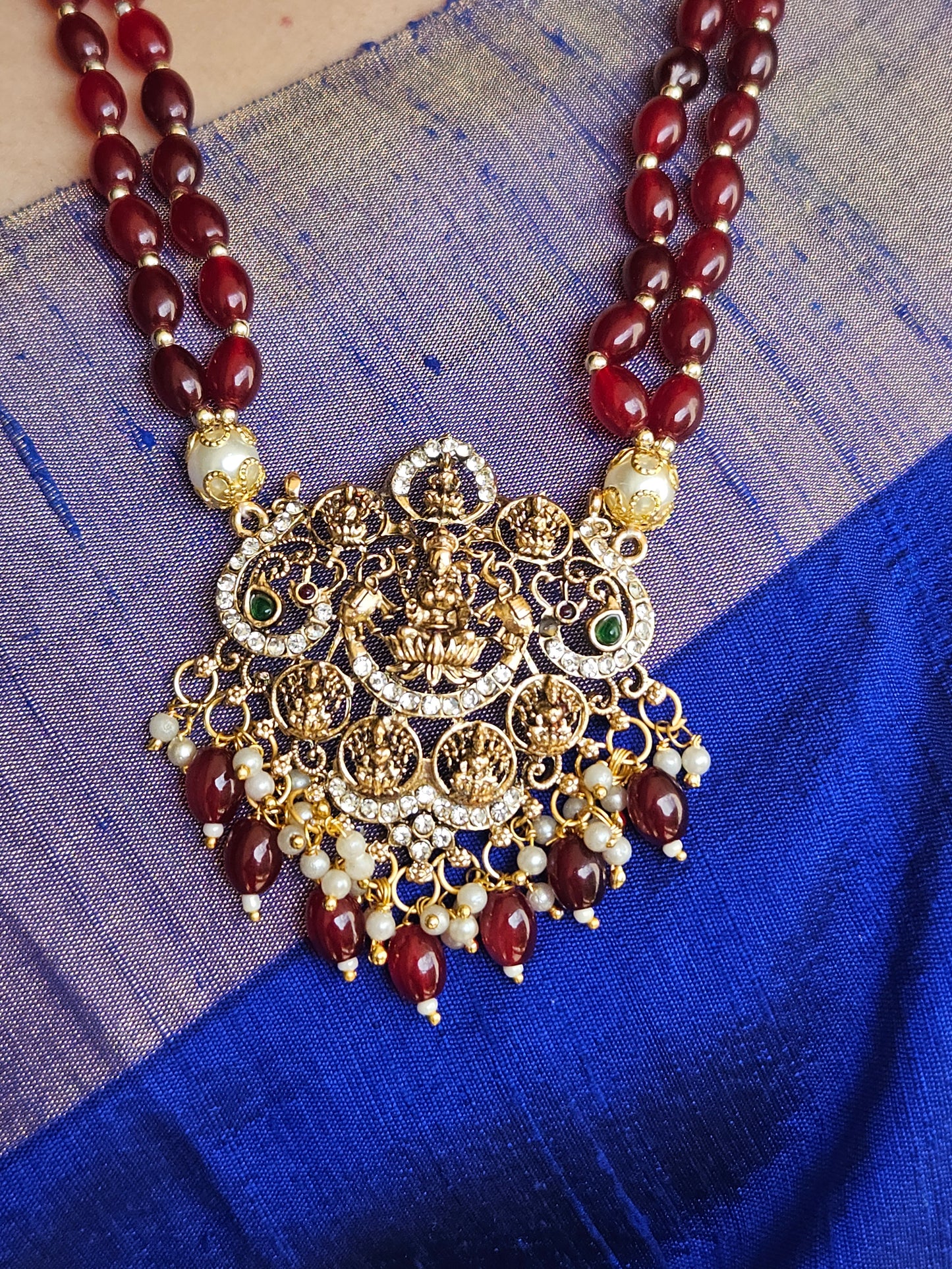 Necklace - Ashta Lakshmi pendant