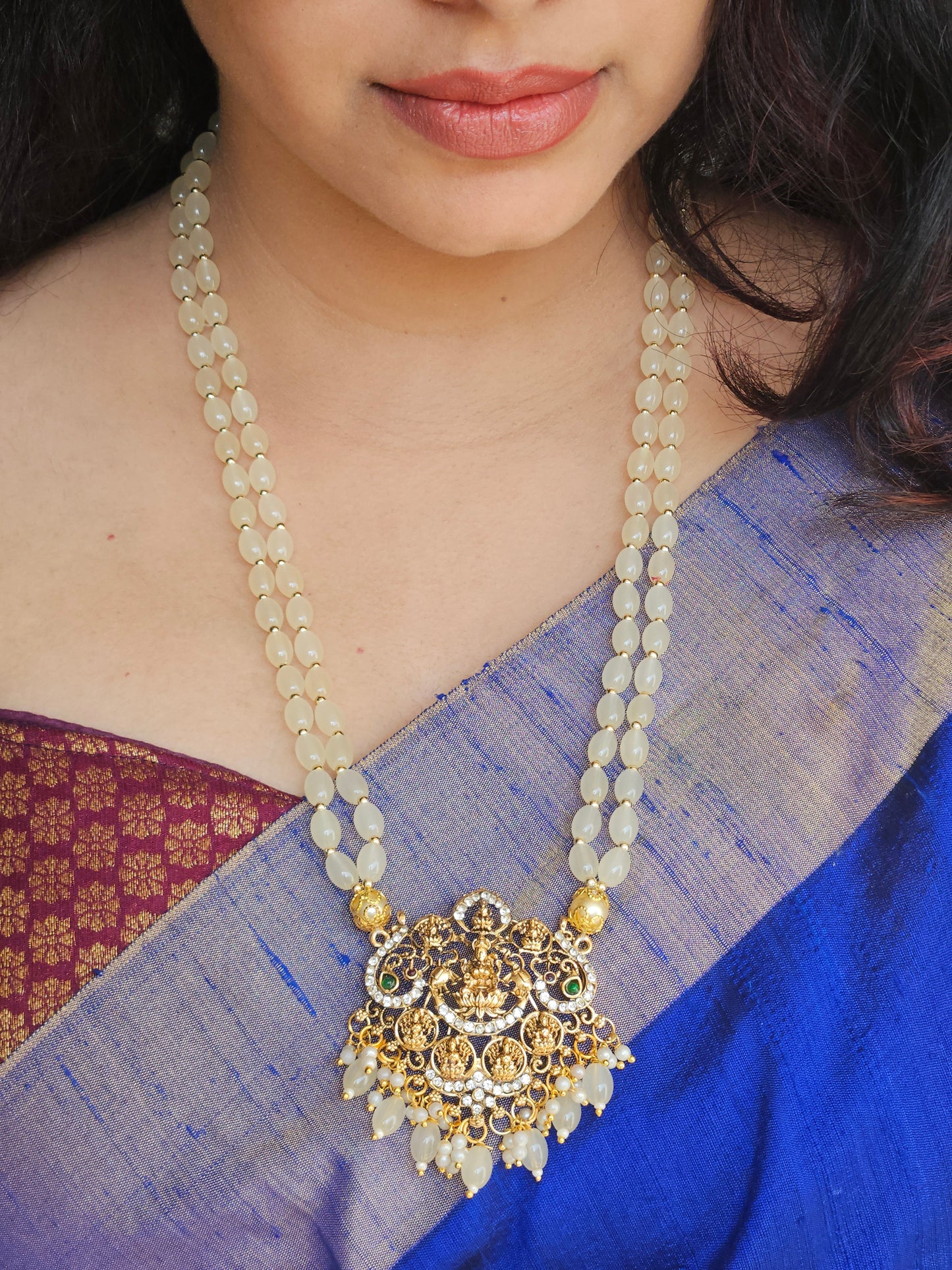 Necklace - Ashta Lakshmi pendant
