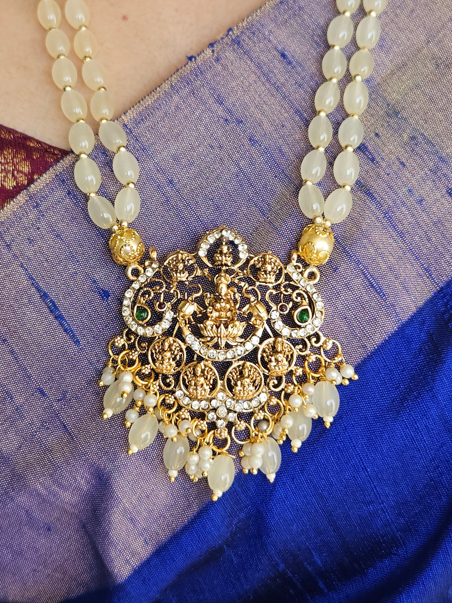 Necklace - Ashta Lakshmi pendant
