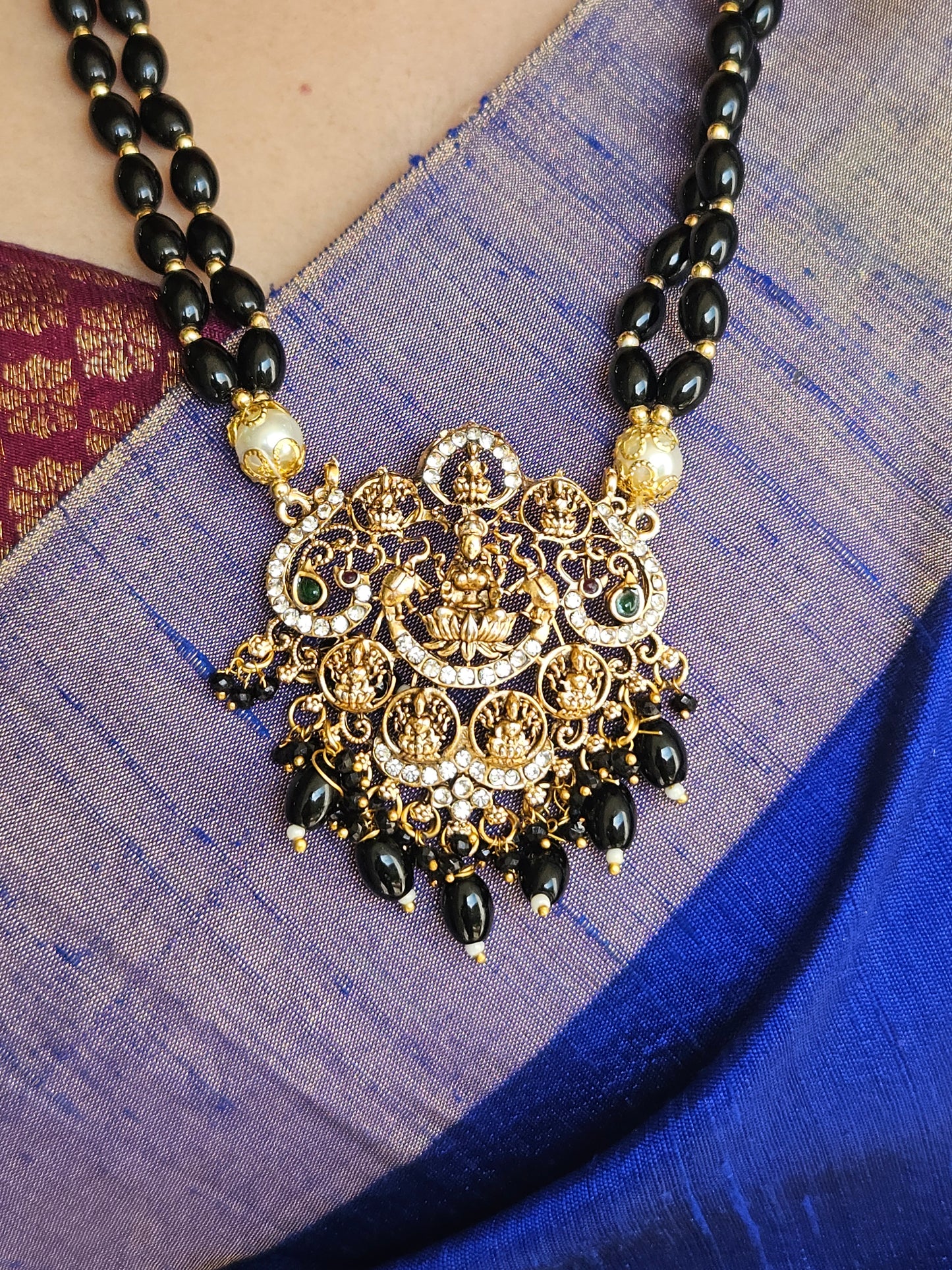 Necklace - Ashta Lakshmi pendant