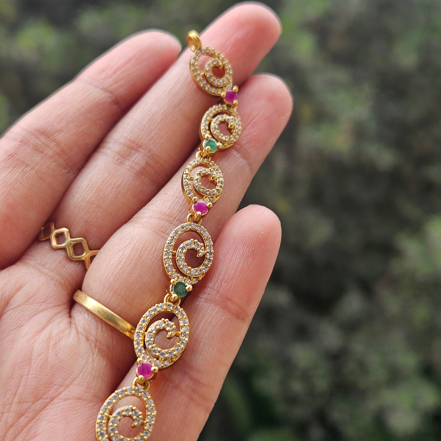 Necklace set AD stone