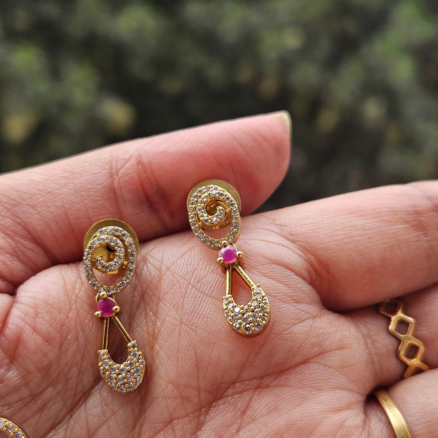Necklace set AD stone