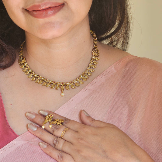 Necklace set - Mango - Antique