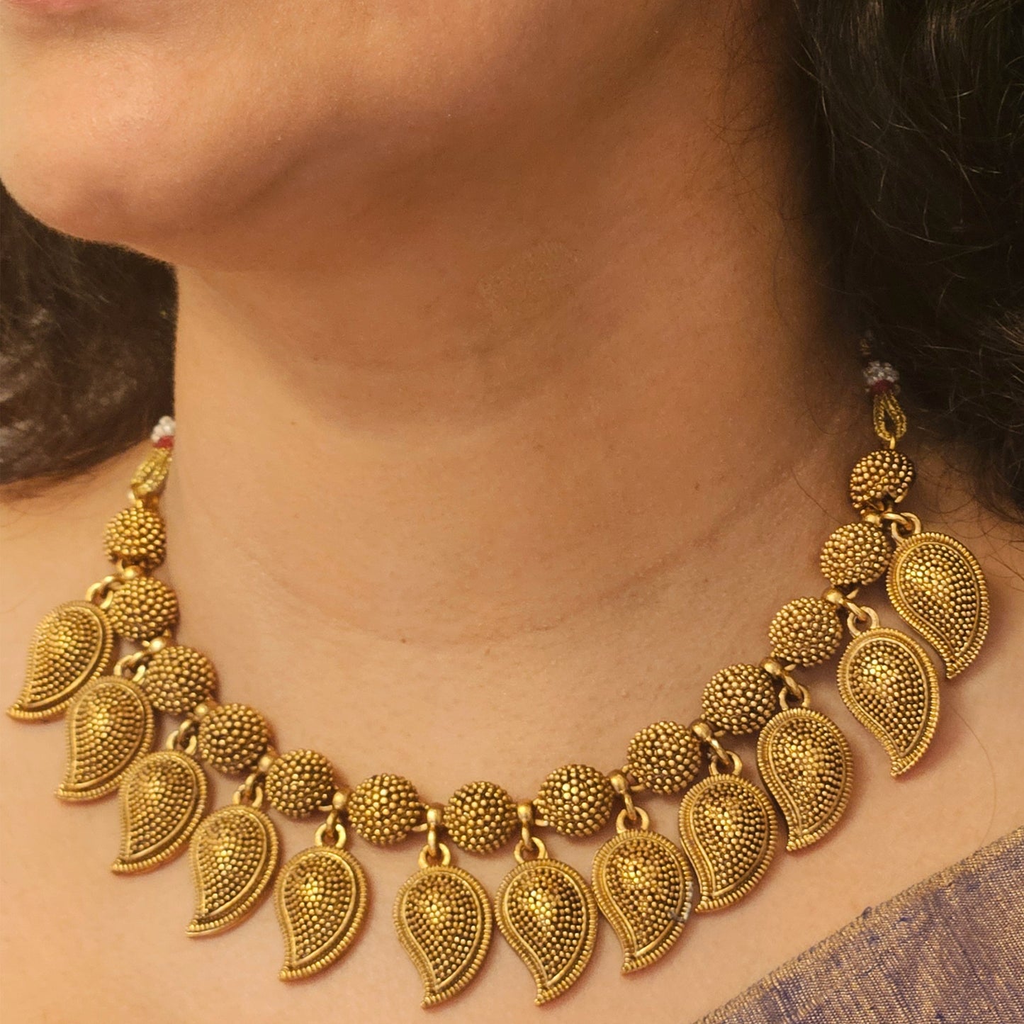 Necklace set Mango - Antique finish