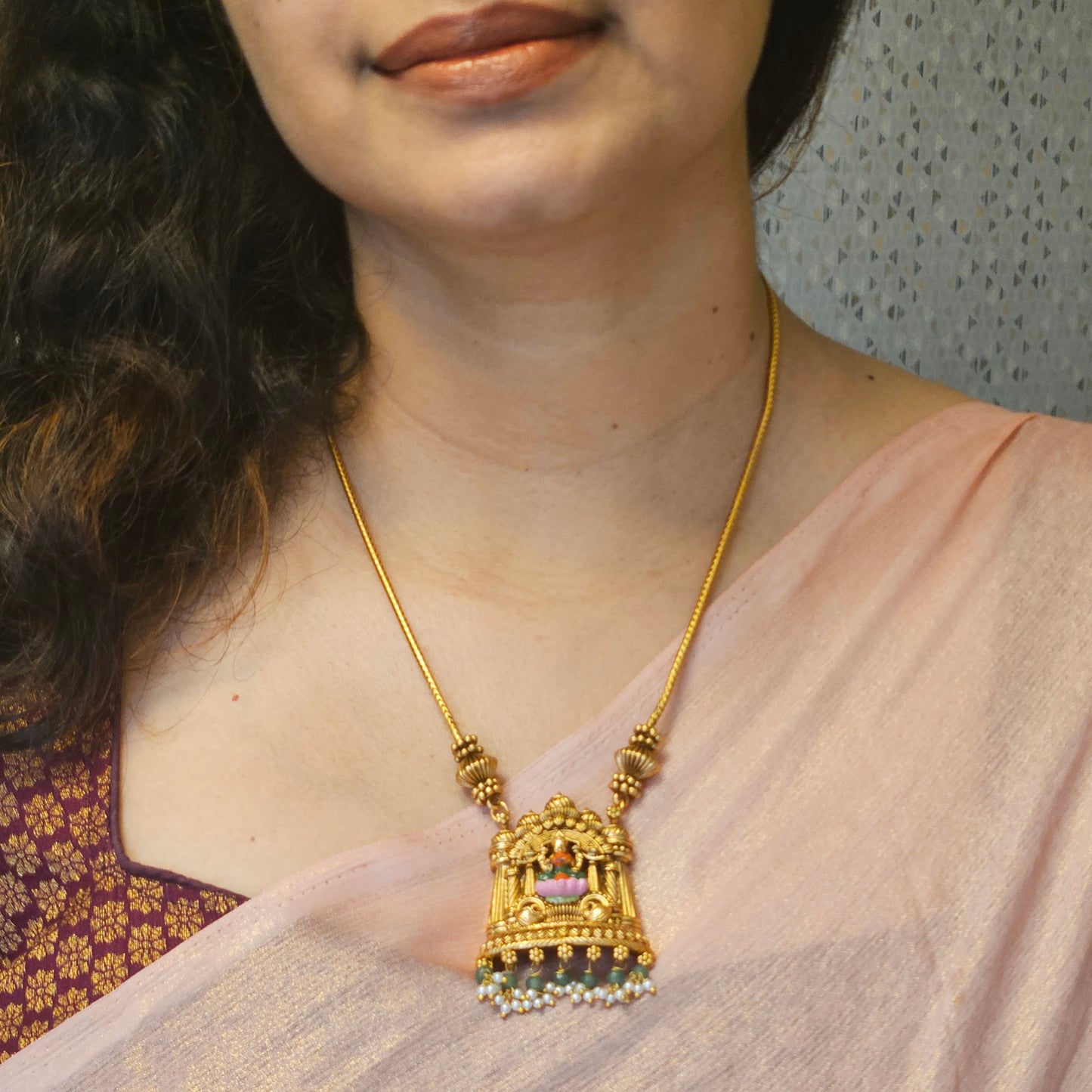 Short haram Meenakari