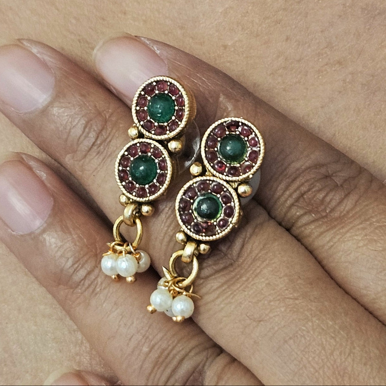Choker Ruby and Green