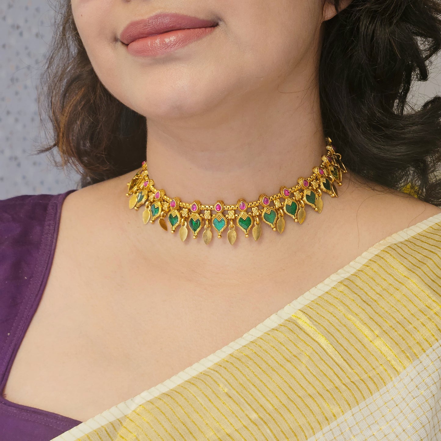 1 Choker Elakkathali Palakka- Onam
