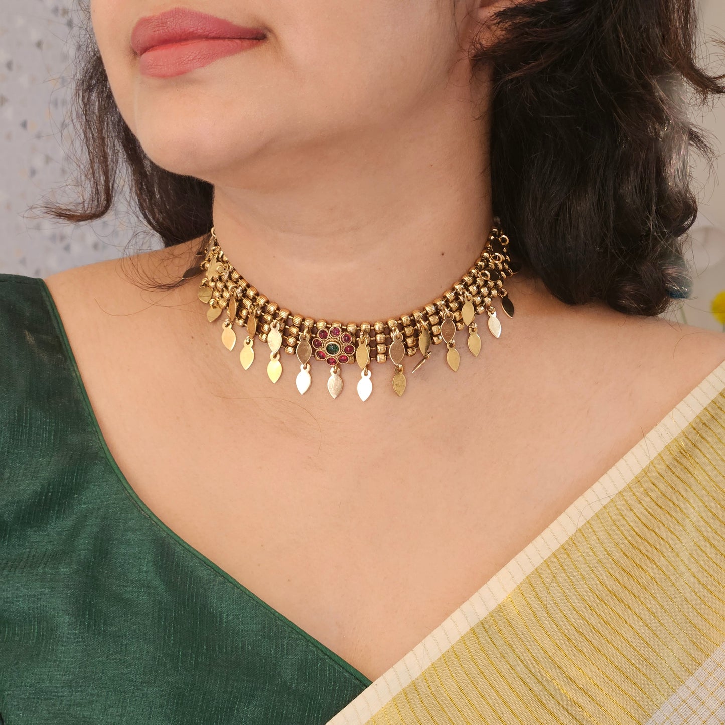 1 Elakkathali Choker - Onam collection