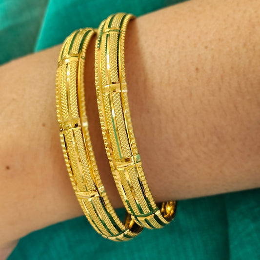 Bangles set of 2, Size: 2.6