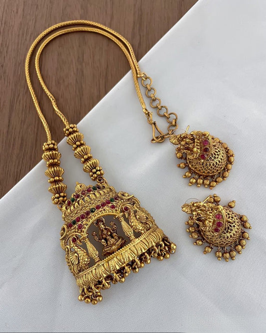 Short haram - Temple Lakshmi