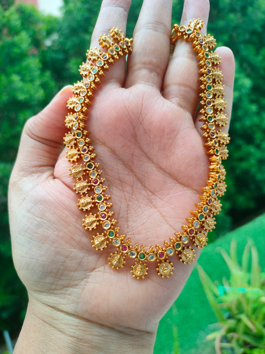 Necklace with earrings - Shubha Lakshmi