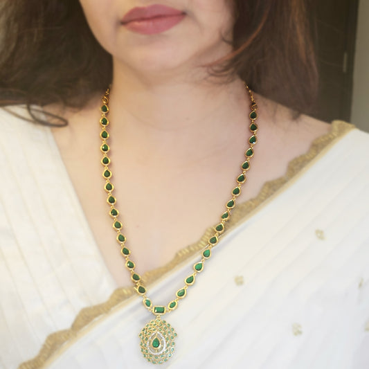 Long haram AD stone Green