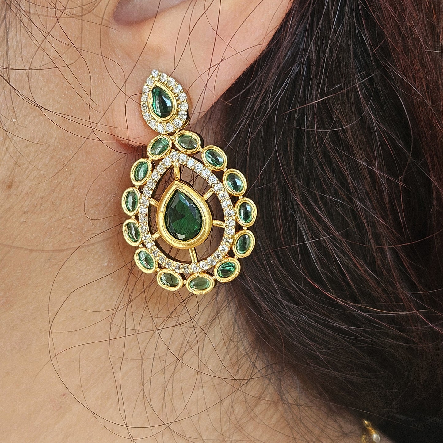 Long haram AD stone Green