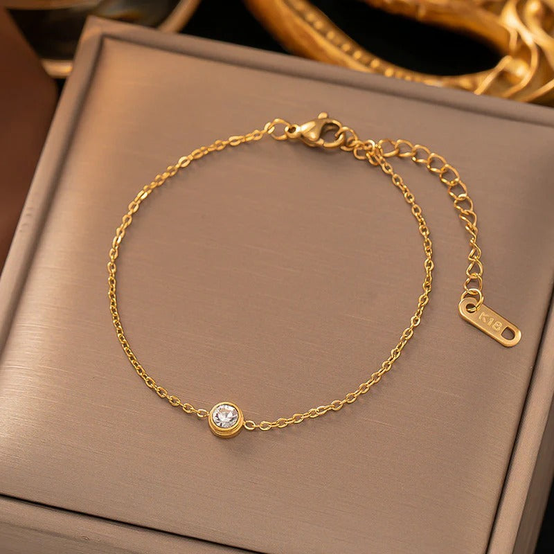 Stainless steel Anti tarnish bracelet