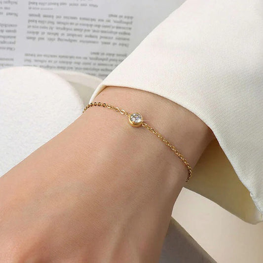 Stainless steel Anti tarnish bracelet