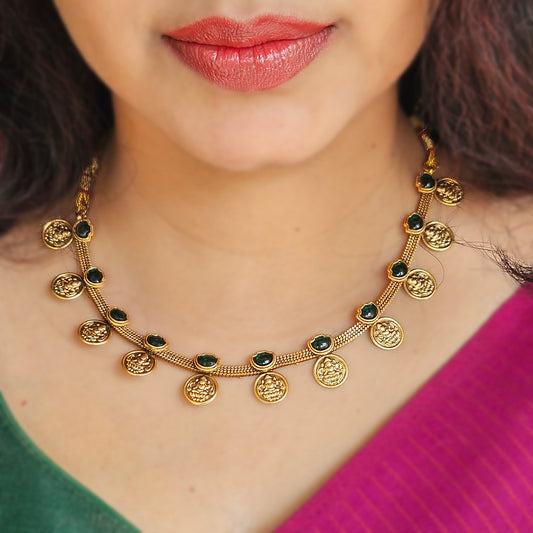 Necklace - Coin Lakshmi