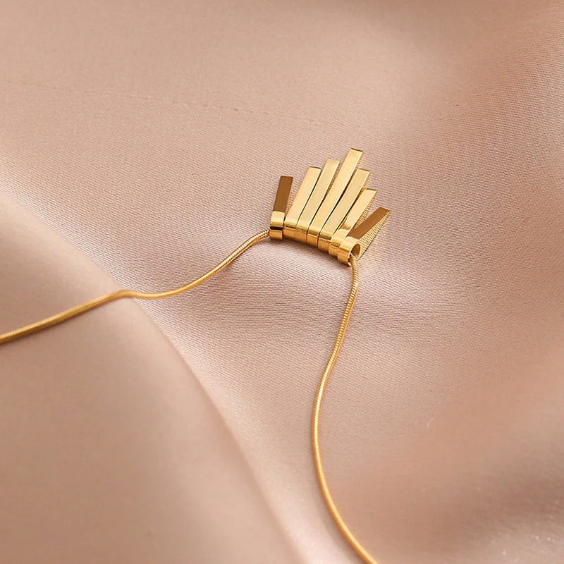 Stainless steel Ant tarnish dangling stripes