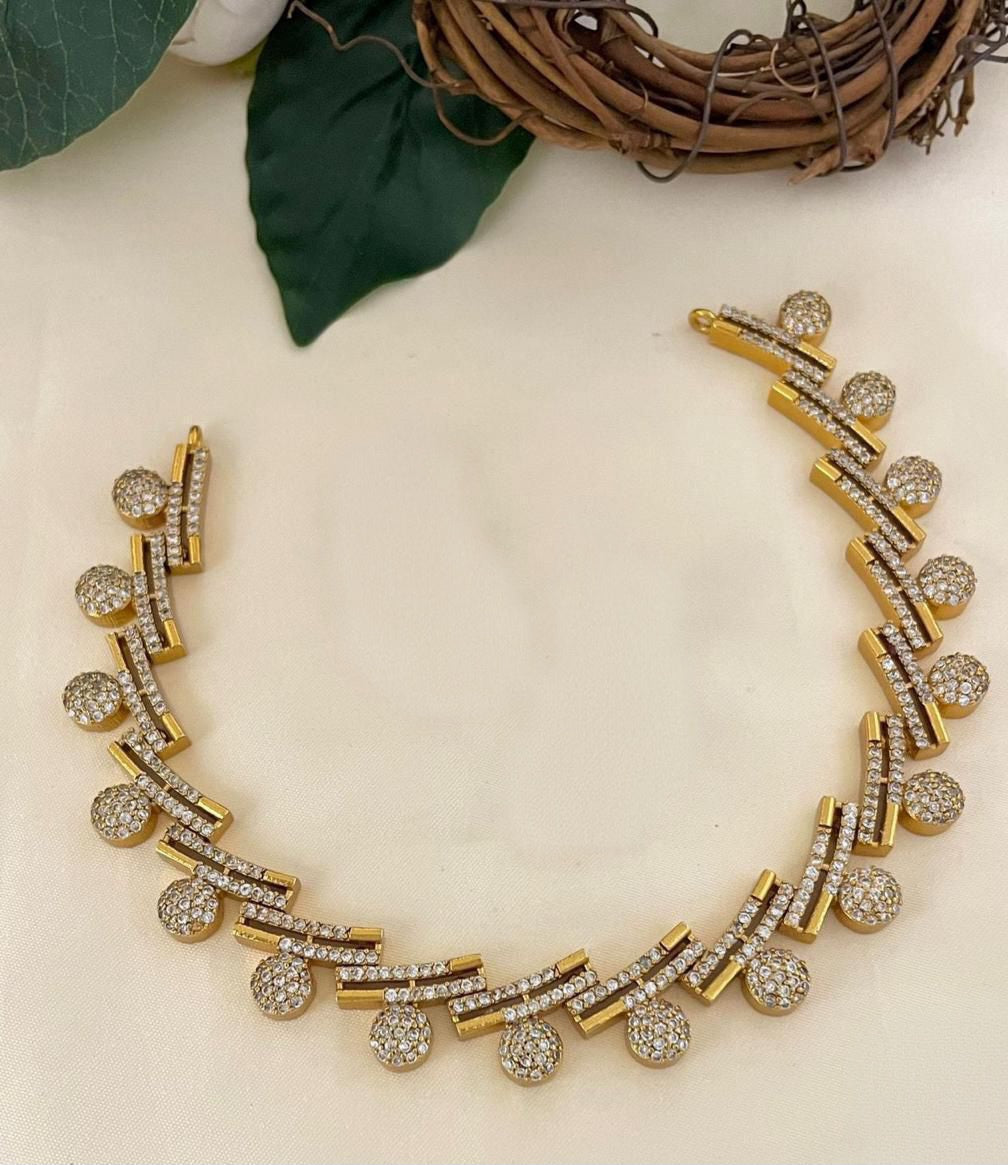AD stone necklace