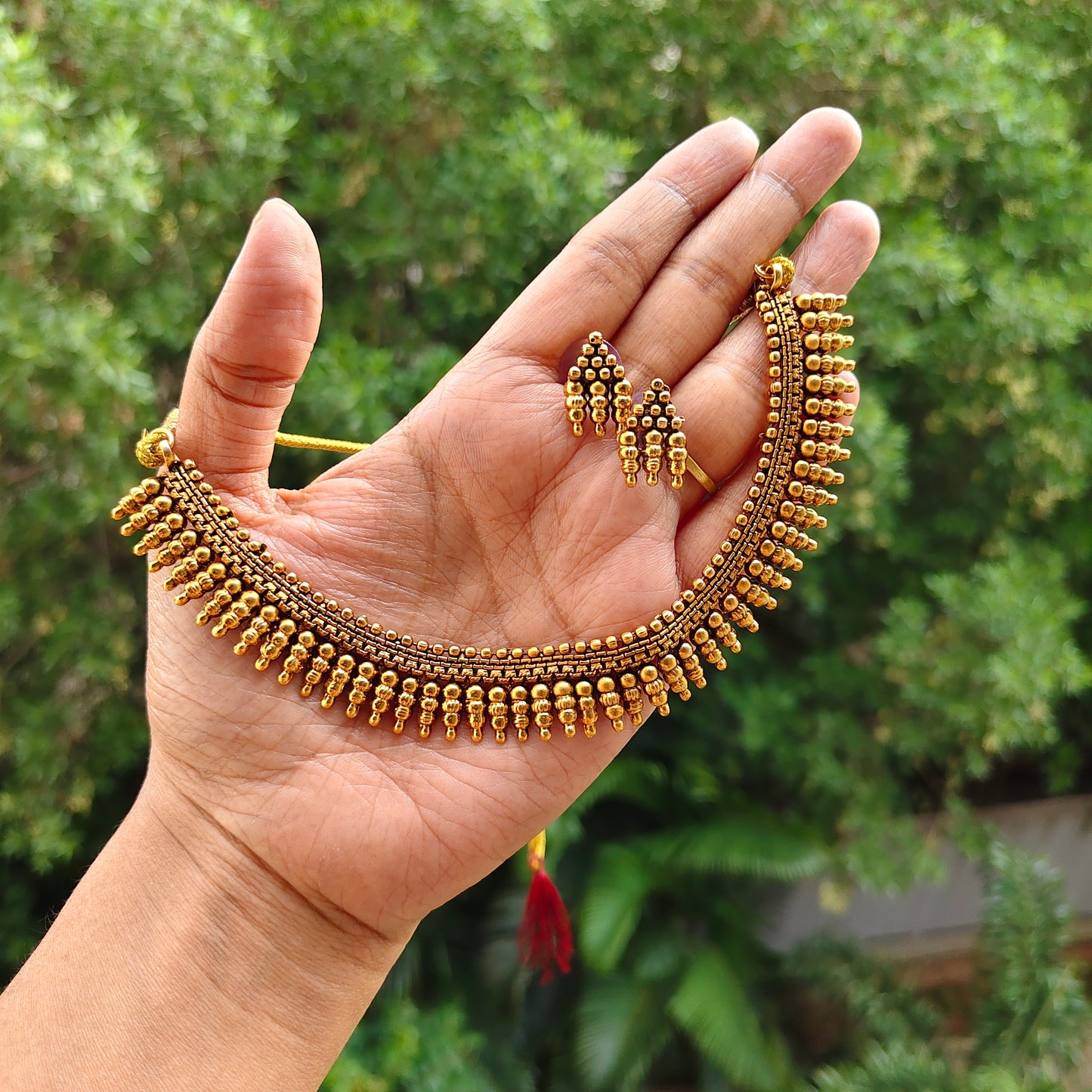 Necklace set Mulla mottu design