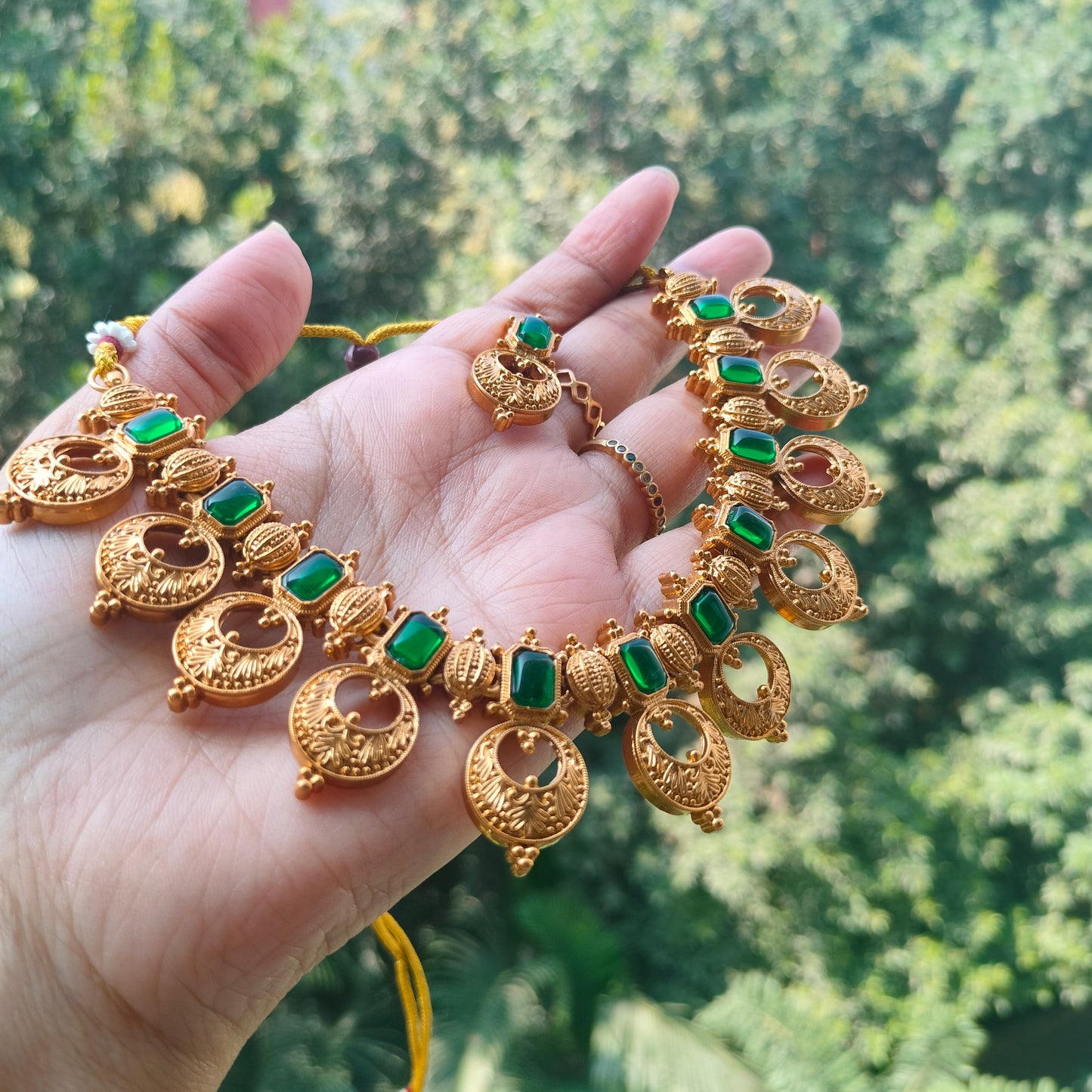 Necklace set Green
