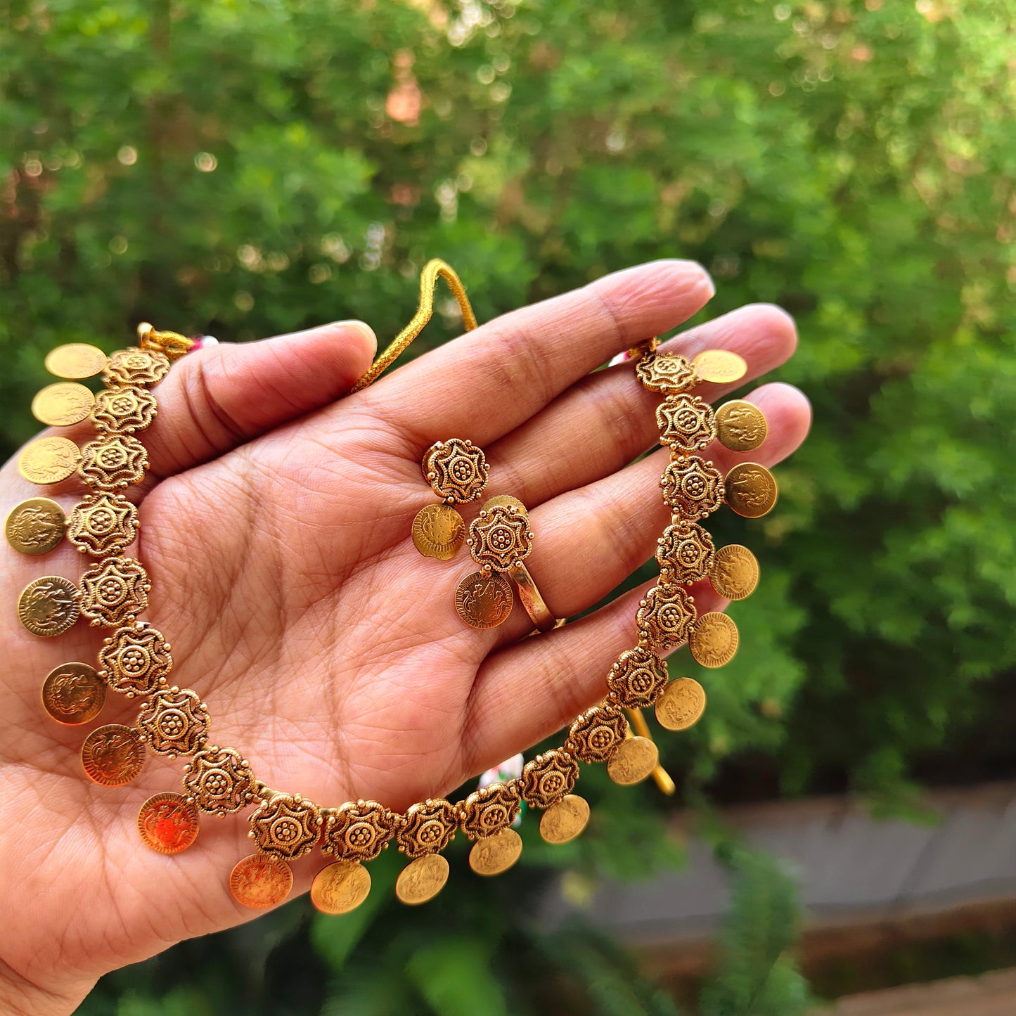 Coin Necklace set