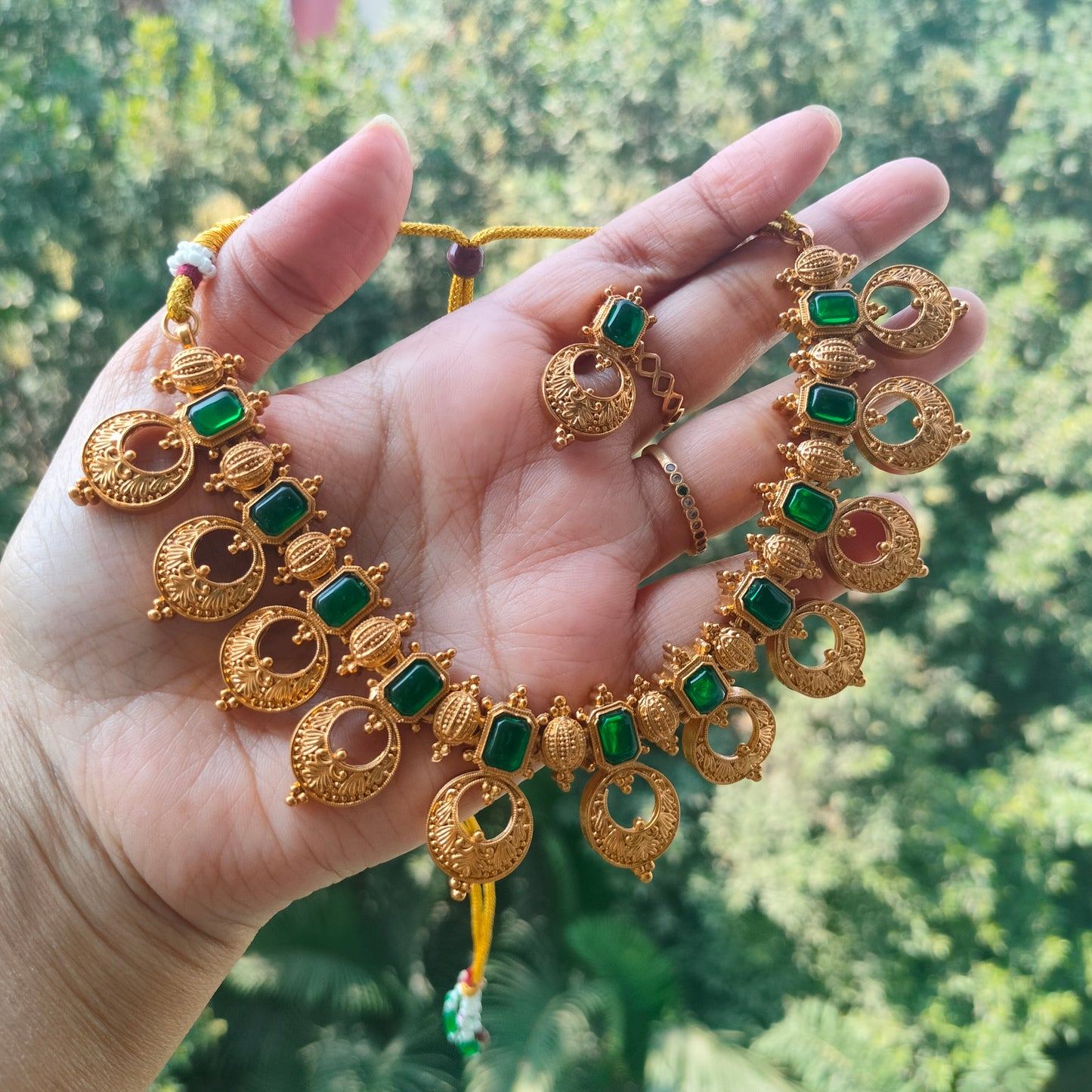 Necklace set Green