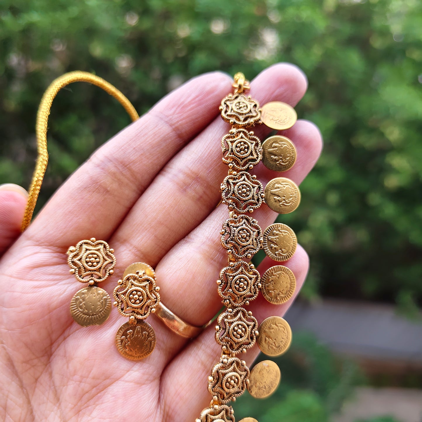 Coin Necklace set