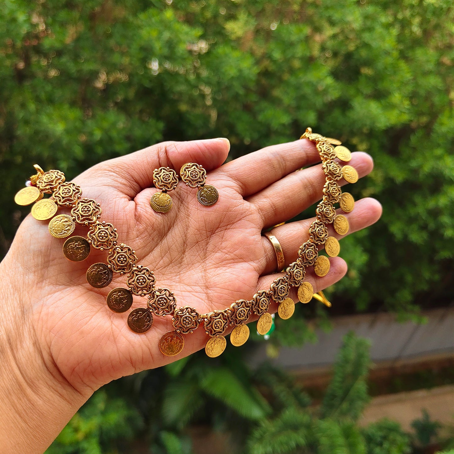 Coin Necklace set