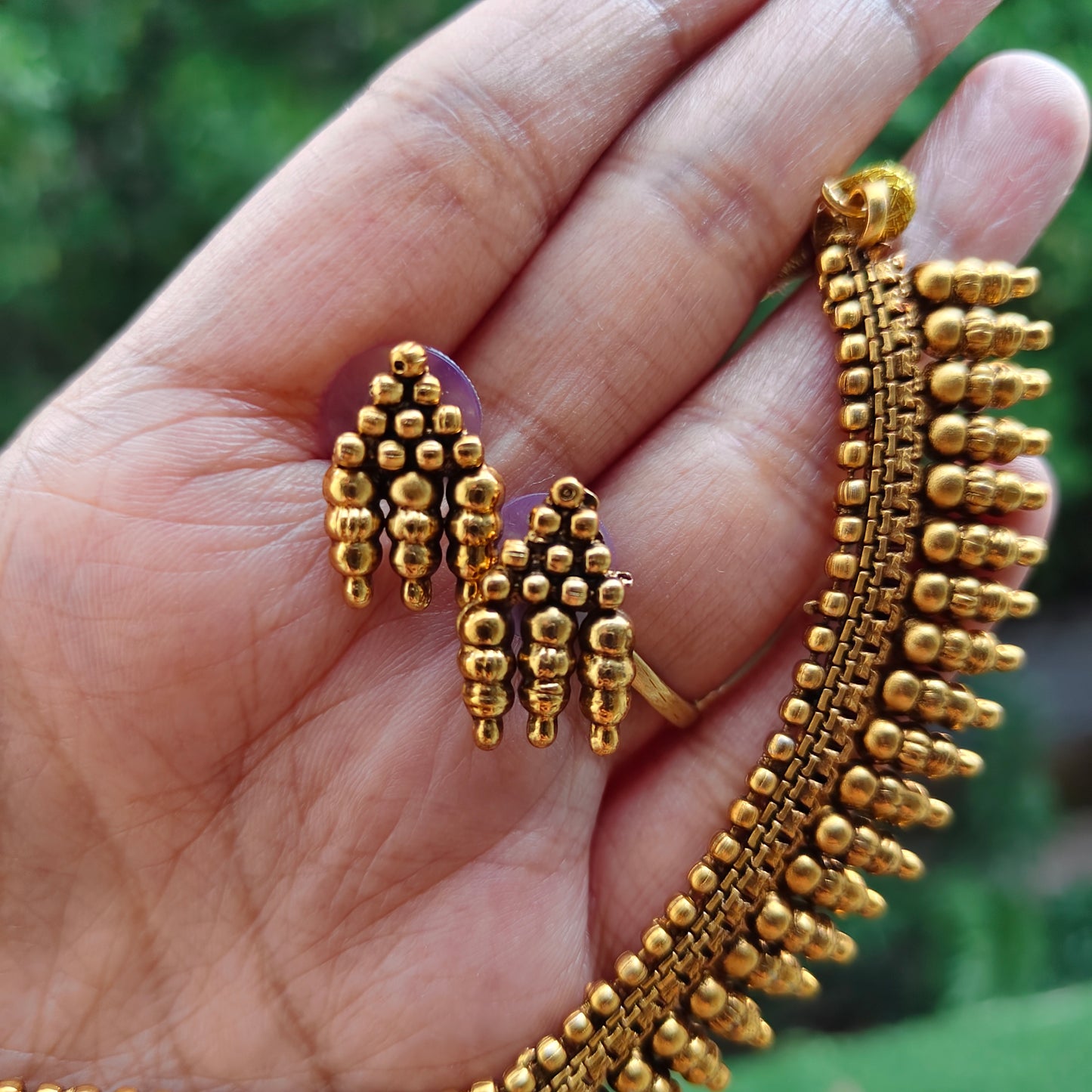 Necklace set Mulla mottu design