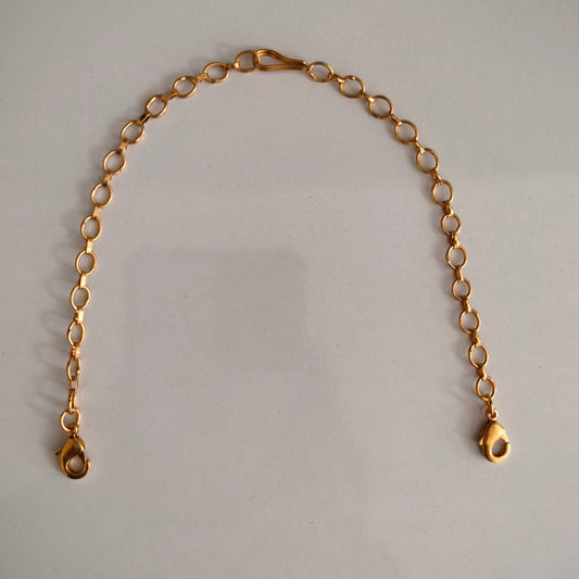 Back chain with fish hook