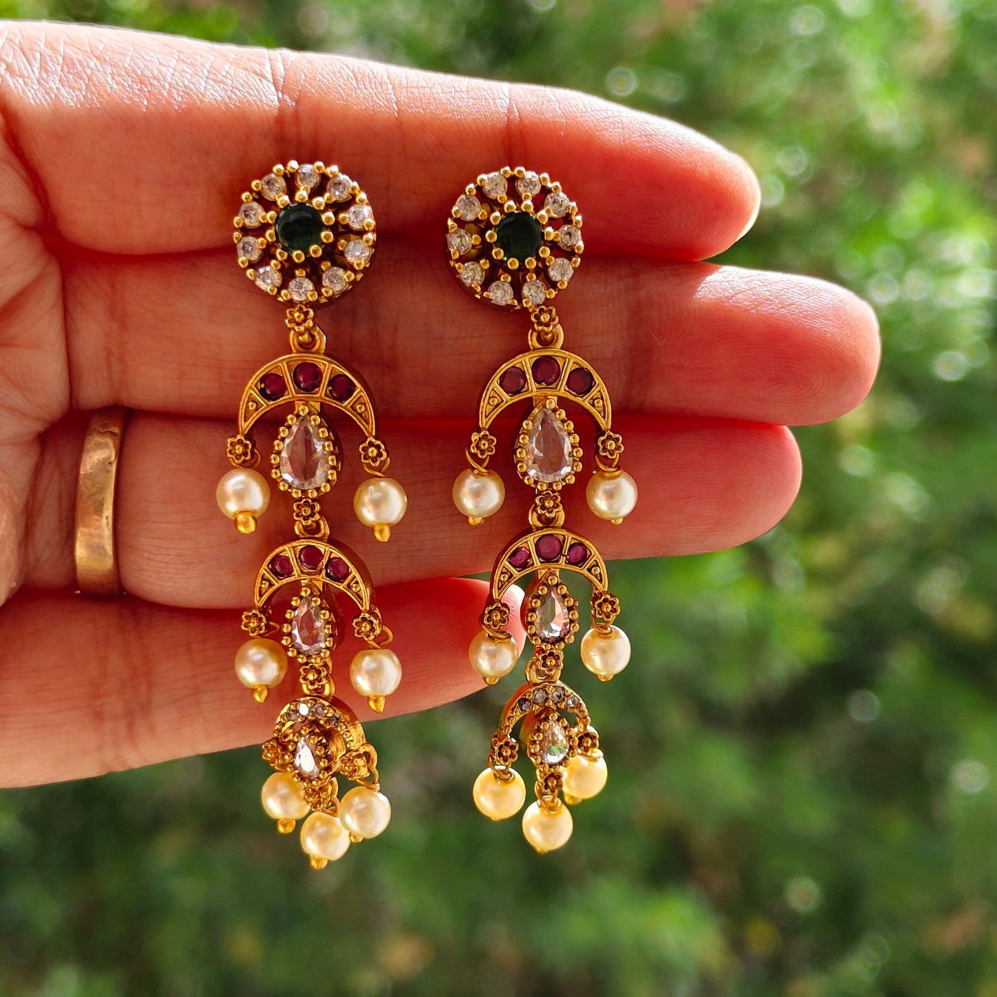 Earings multi layer
