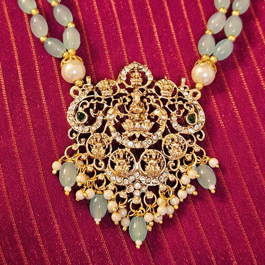 Ashtalakshmi haram - turquoise