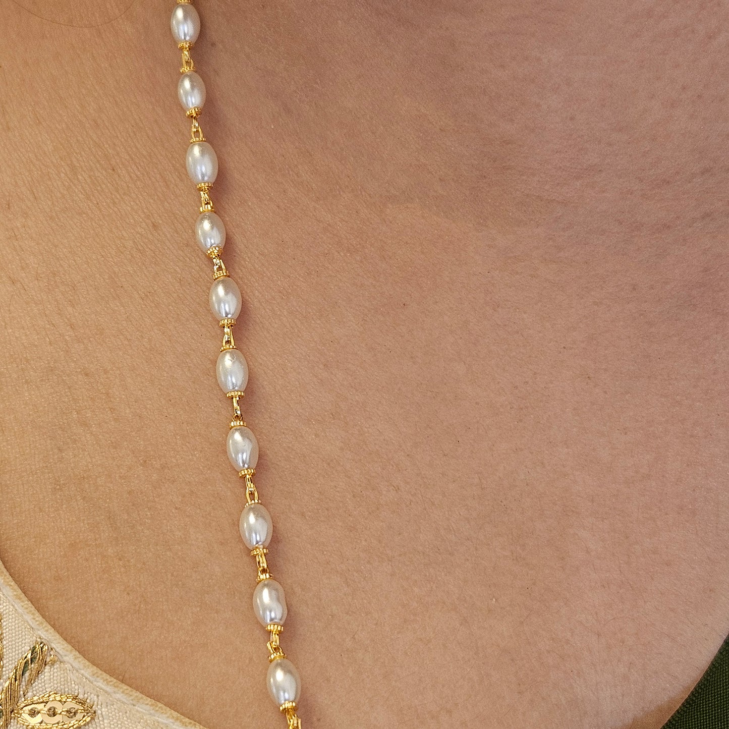 Long pearl chain - Guarantee