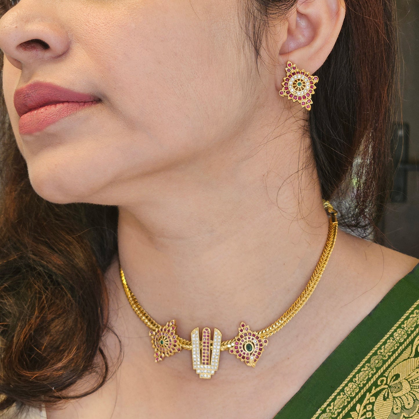 Traditional Venkateshwara chocker