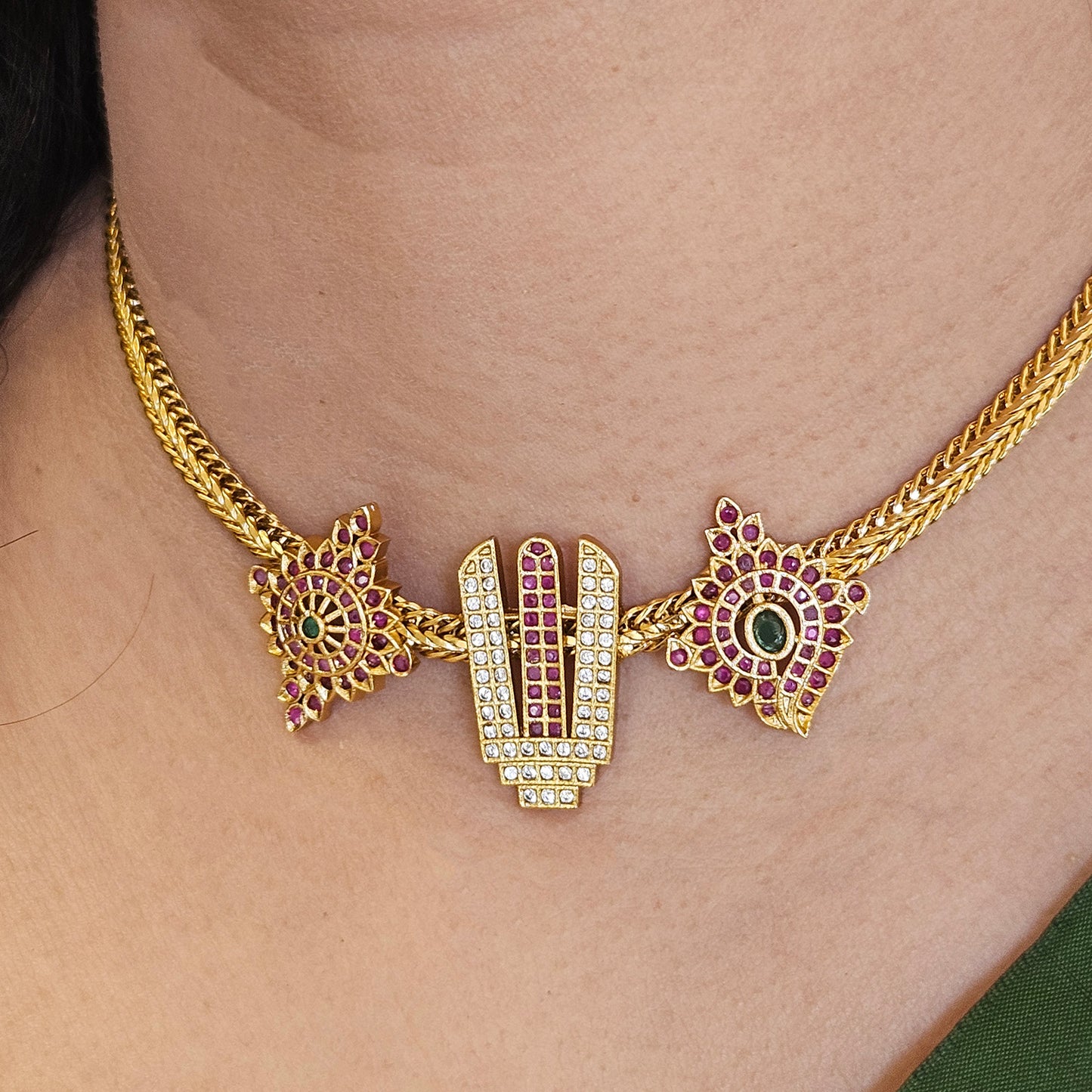 Traditional Venkateshwara chocker