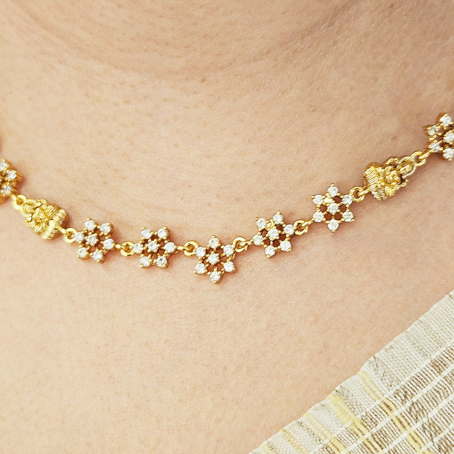 Simple Lakshmi necklace