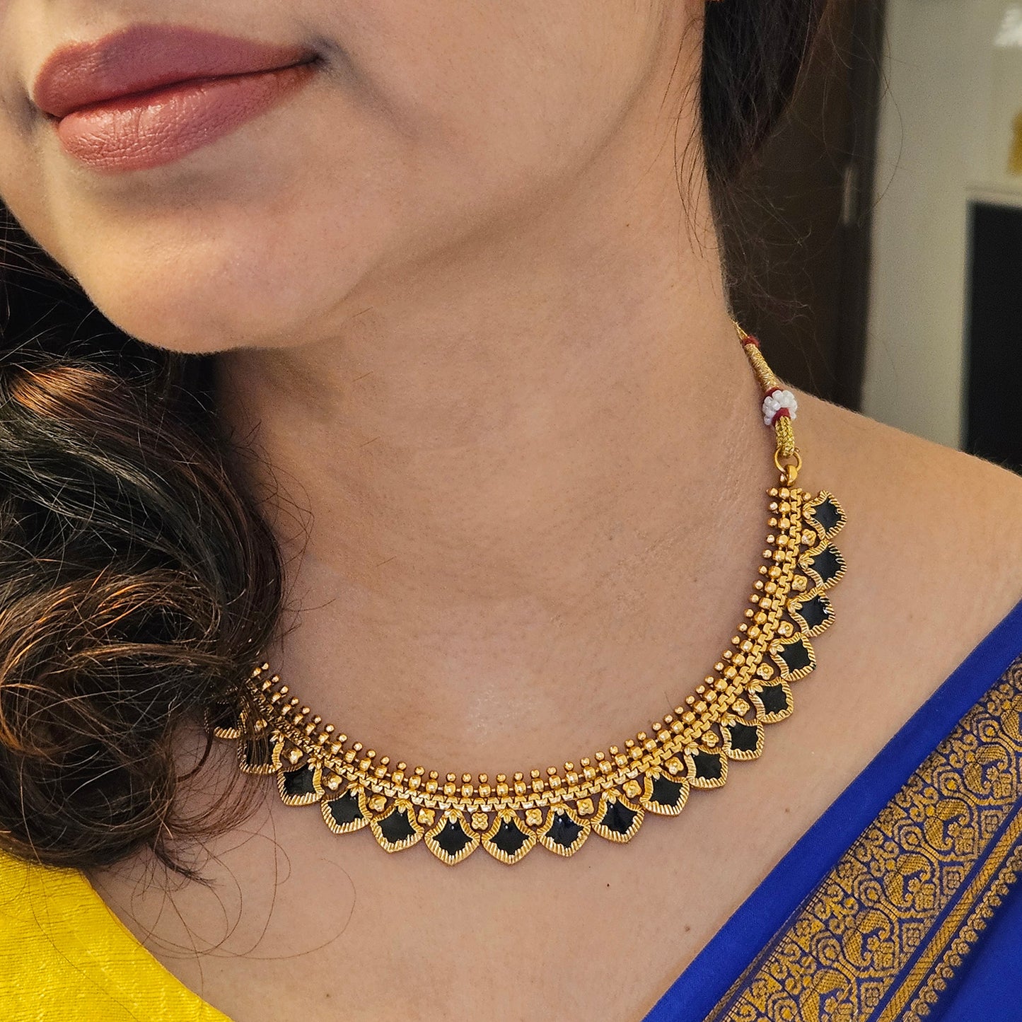 Necklace set Palakka black