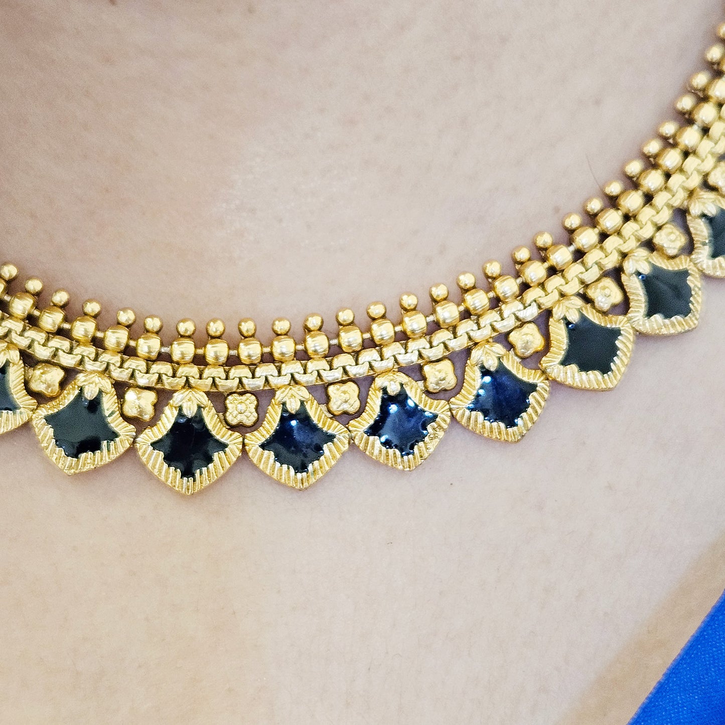 Necklace set Palakka black